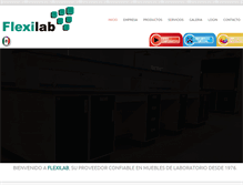 Tablet Screenshot of flexilab.com.mx
